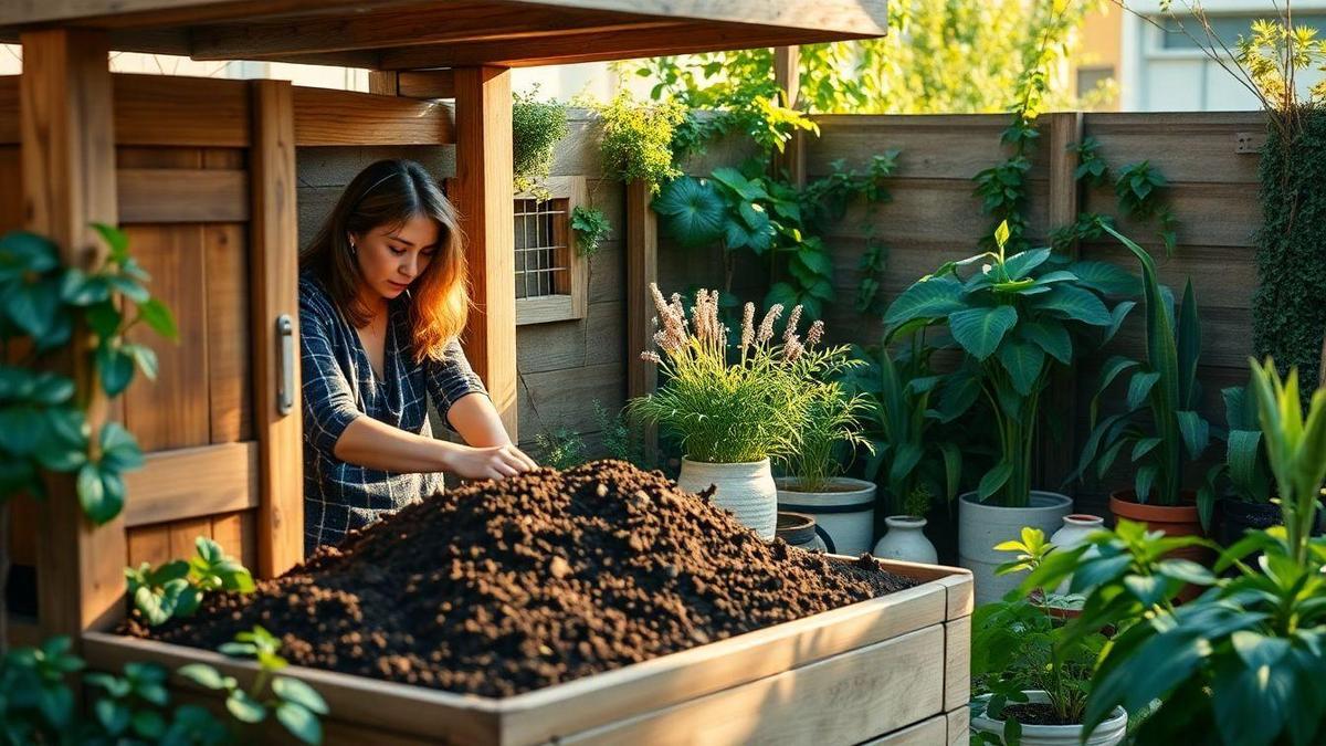 Como começar a compostagem eficiente para fertilização orgânica de plantas no seu espaço