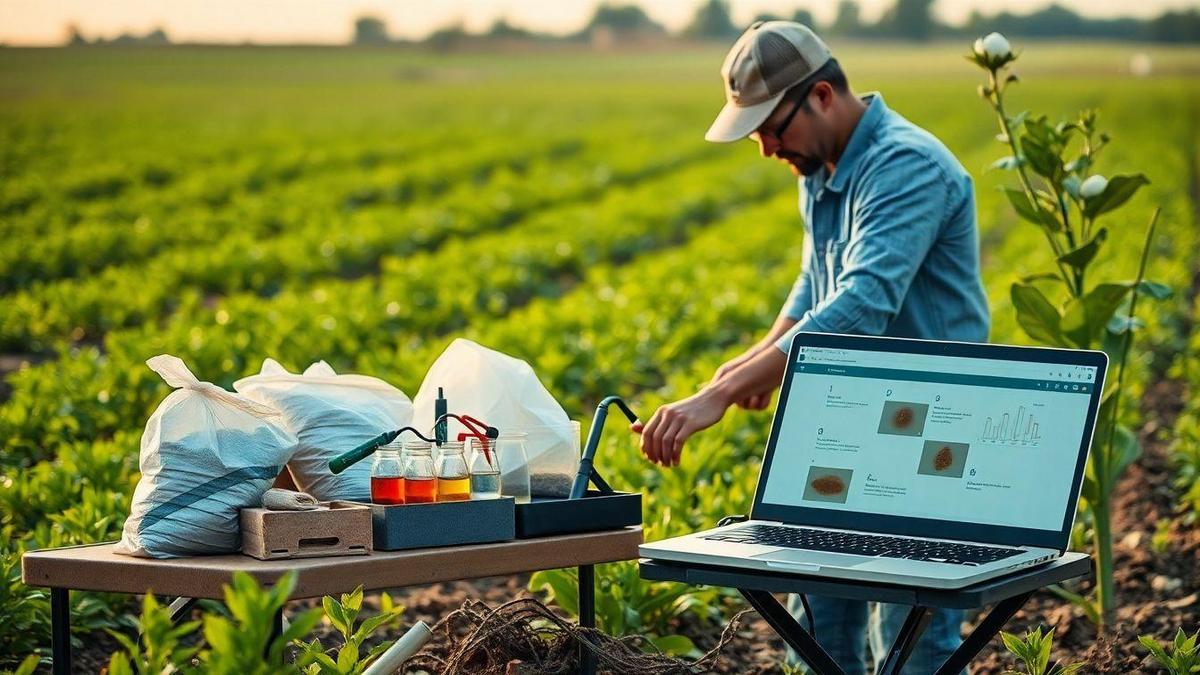Como você faz teste de solo para recomendação e diagnóstico nutricional de plantas passo a passo