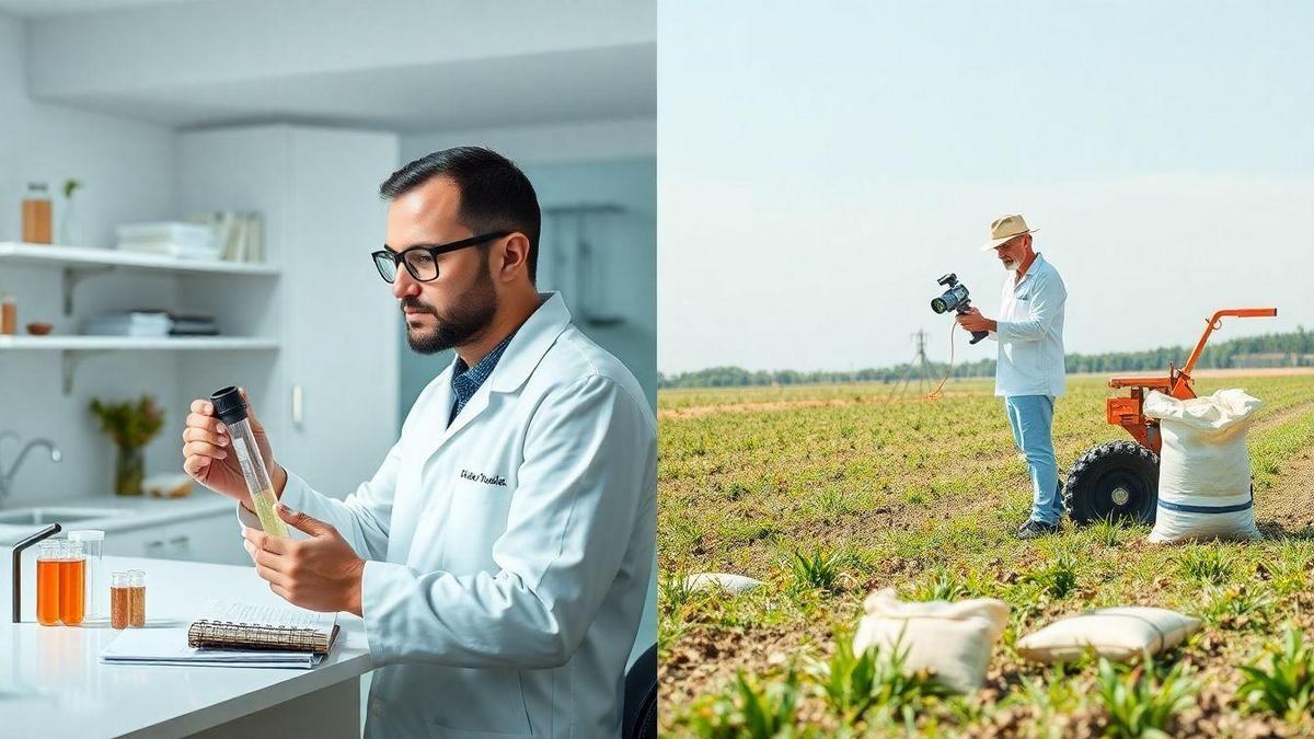 Como você usa equipamentos de análise de nutrientes para plantas em laboratório e em campo