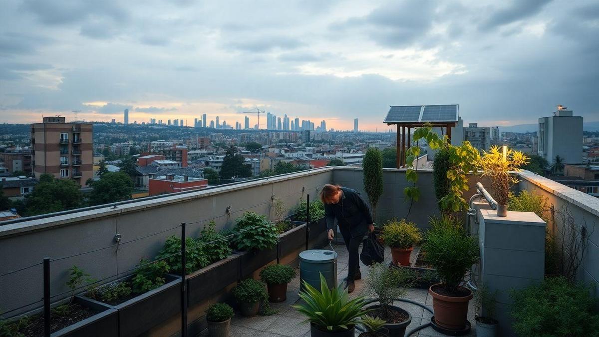 Gestão hídrica sustentável para hortas urbanas: reuso, captação e energia