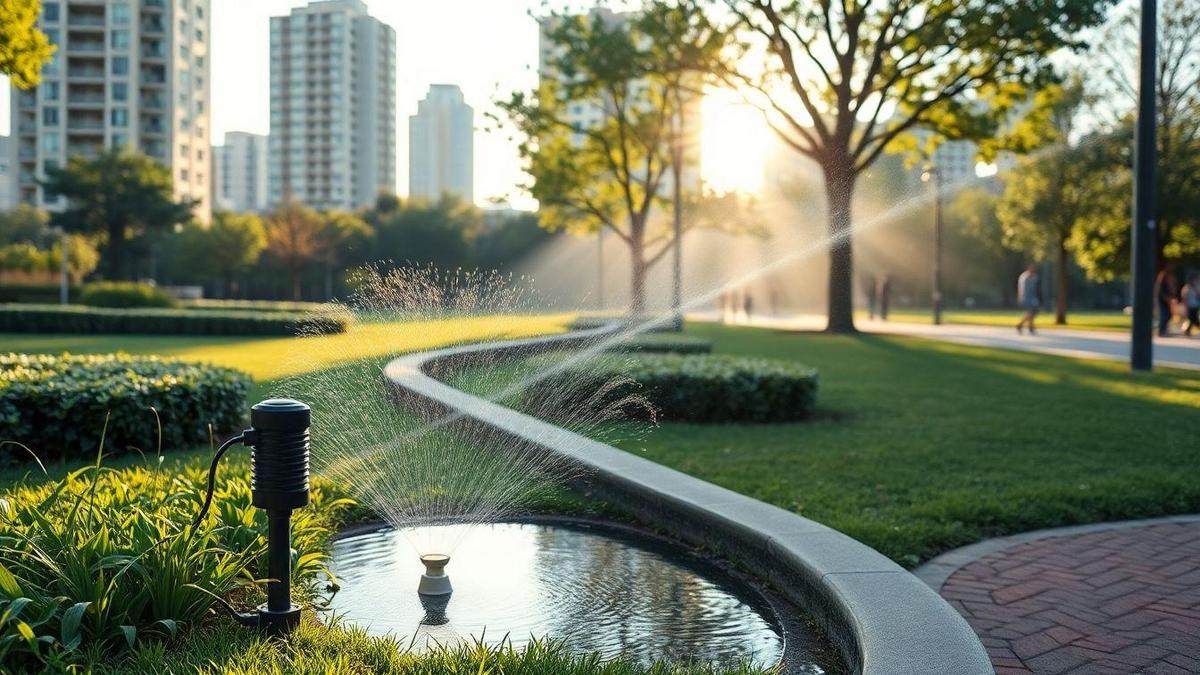 Sistemas de irrigação automatizados urbanos e métodos de aplicação de água
