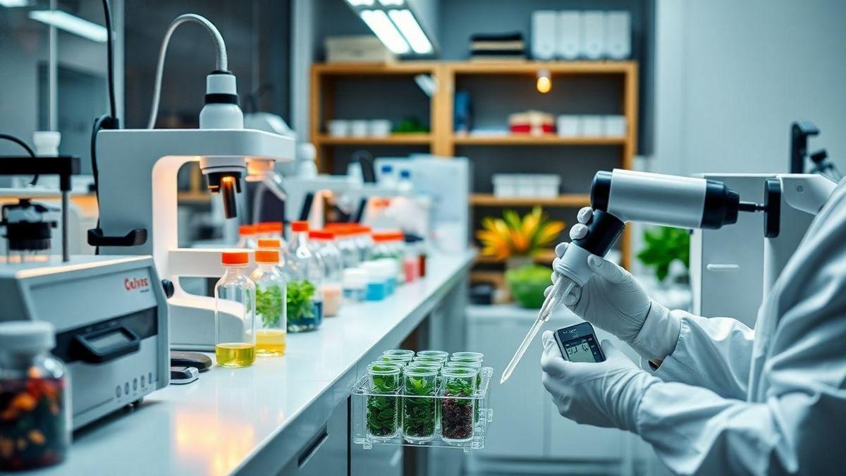 Tipos principais de equipamentos de análise de nutrientes essenciais para plantas em laboratório